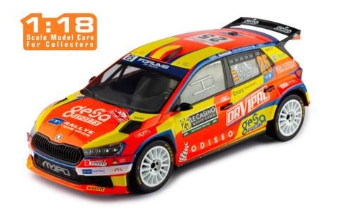 FABIA Rally2 (2023) #25 P.Lopez - D.L.Vasquez Rallye Monte-Carlo 2024