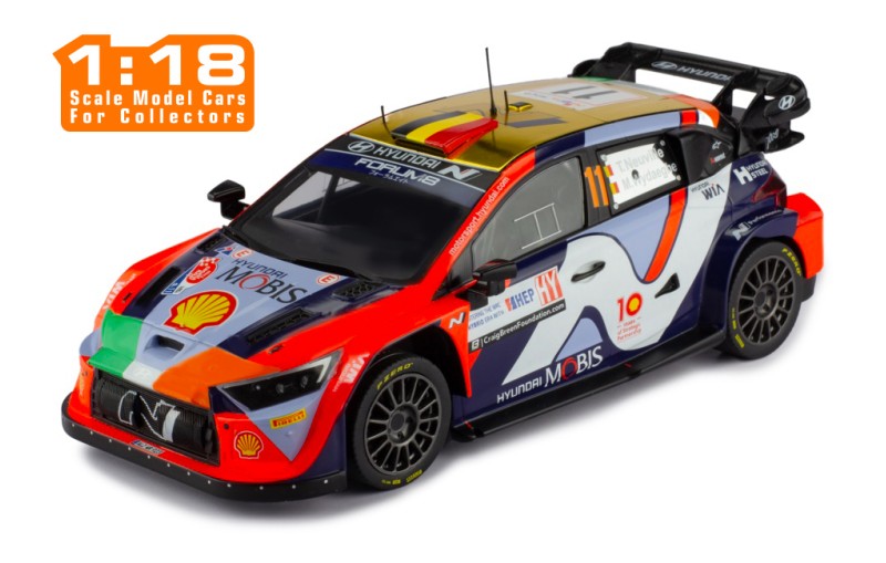 i20 N Rally1 Hybrid #11 T.Neuville - M.Wydaeghe Rally Croatia 2024