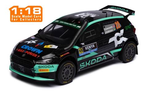 FABIA Rally2 (2023) #22 G.Greensmiith - J.Andersson Winner WRC2 Safari Rally Kenya 2024