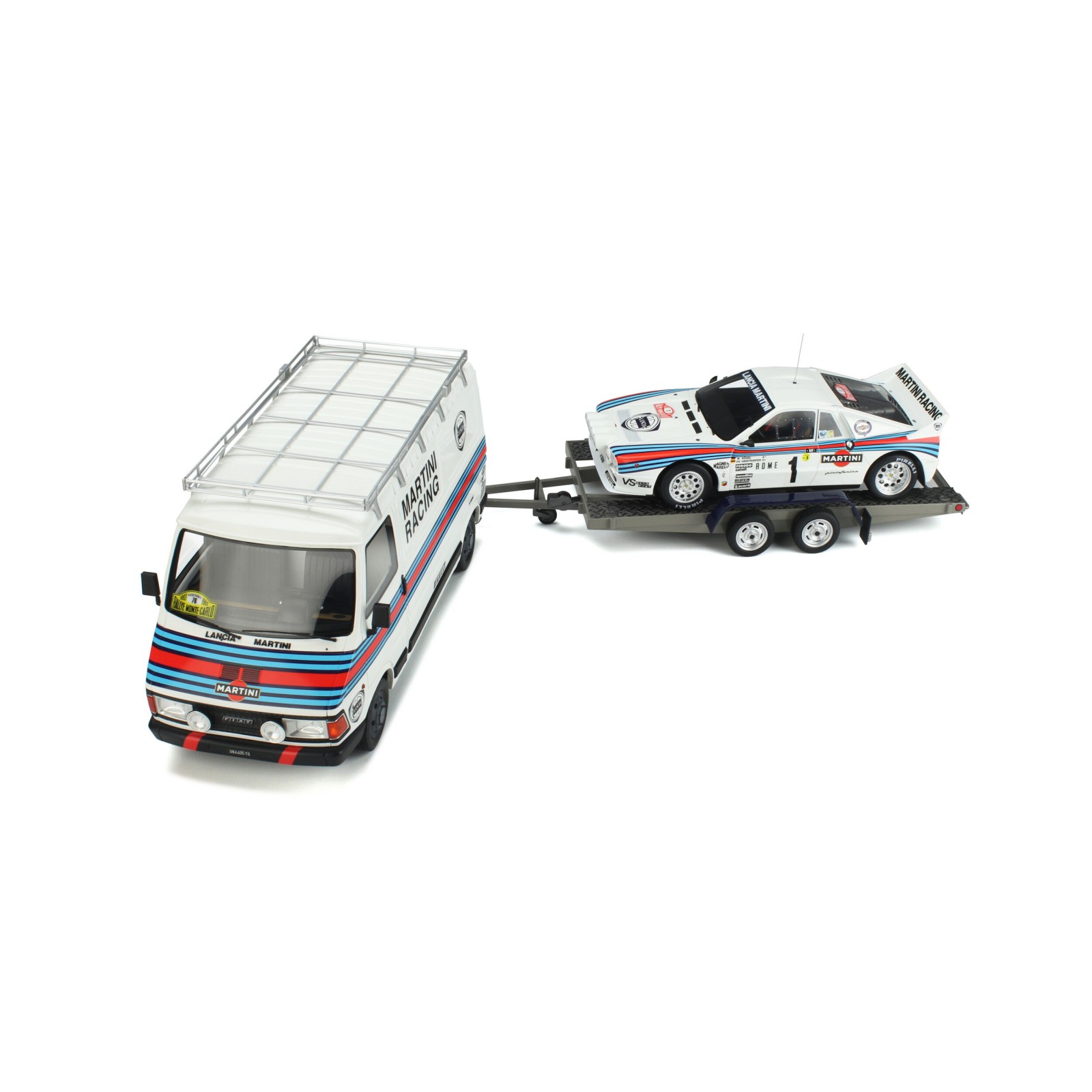 Fiat 242 Lancia 037 Gr.B Rallye Monte Carlo 1983